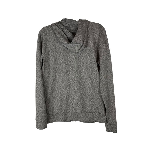 Nike Yoga Dri-FIT Lightweight Full Zip Hoodie Gray Size Small - Picture 5 of 7